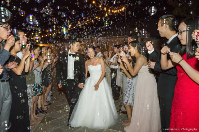 Hyped reception moment