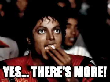 Meme: settling in with popcorn for the good part